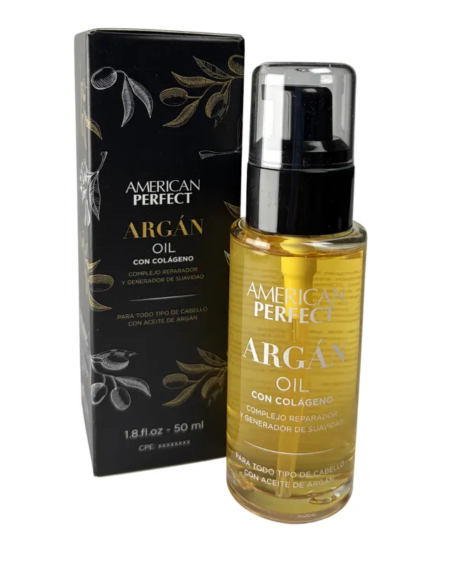 ARGAR OIL CON COLAGENO 50ml  AMERICAN PERFECT (6372)